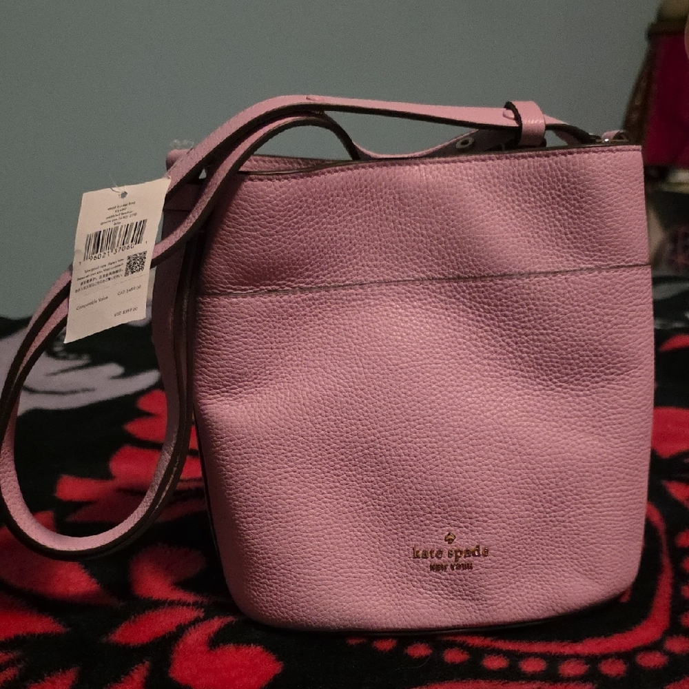 Kate Spade Pink Leather Shoulder Bag